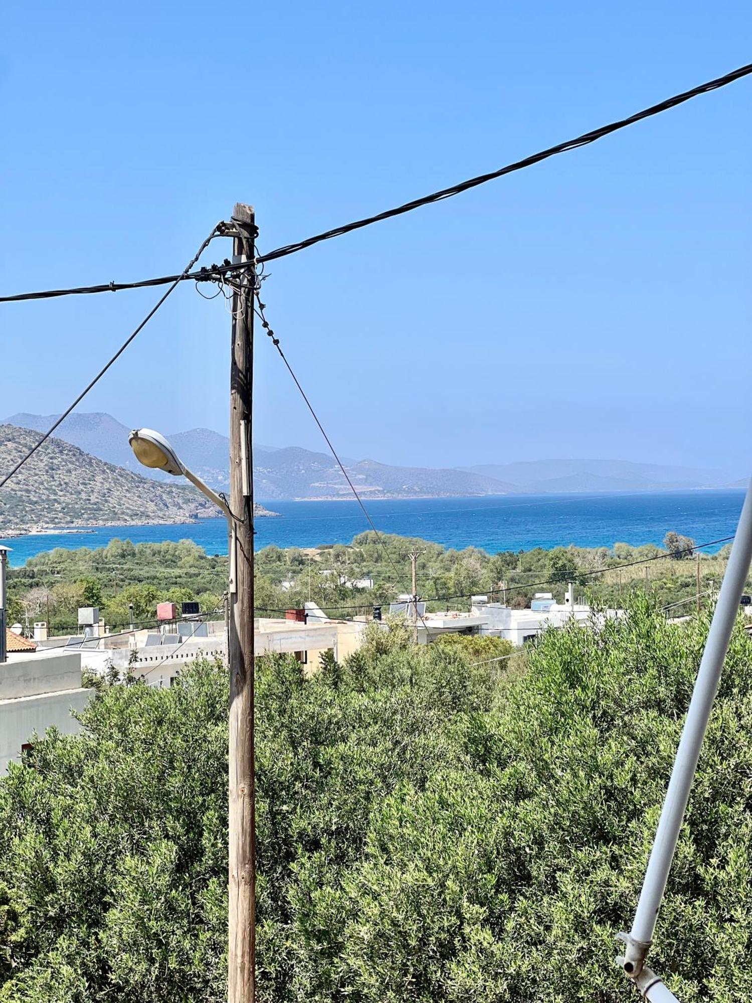 “Shiny” Sea View Apartment At Istron Agios Nikolaos Buitenkant foto